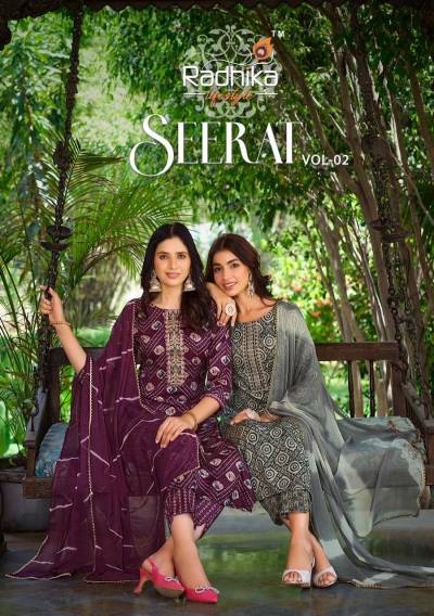Seerat Vol 2 By Radhika Lifestyle Fancy Readymade Salwar Kameez Collection